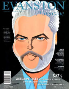 Evanston Magazine cover featuring DDK Kitchen Design Group, April 2016 issue