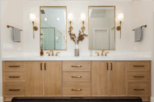 Cozy Bathrooms: Cabinet Styles and Colors That Create a Spa-Like Escape